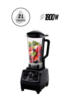 أولسنمارك خلاط قوي التحمل 2 L 1800 W OMSB2403 أسود/ شفاف/ فضي  - Image 1