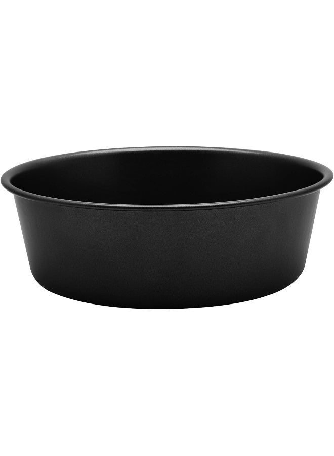 RAJ RK Nonstick Round Bake Pan, Black, 23.5 Cm, Cake Bread Loaf Pan, Baking Pan, Mini Loaf Pan, Bakeware, Cake Mould black 23.5cm - Image 1