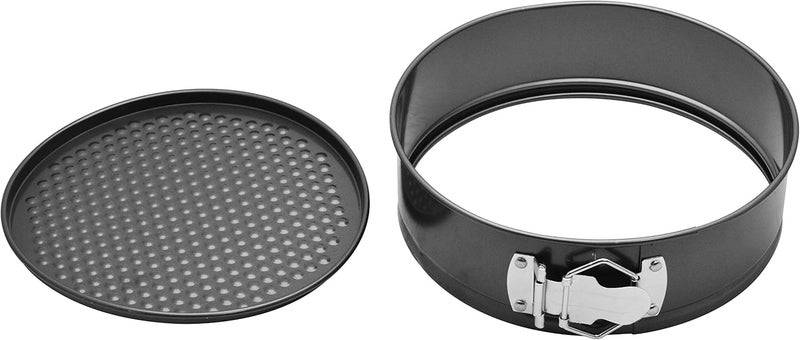 راج صينية خبز دائرية غير لاصقة مزودة بمشبك أسود 20سم - Image 3