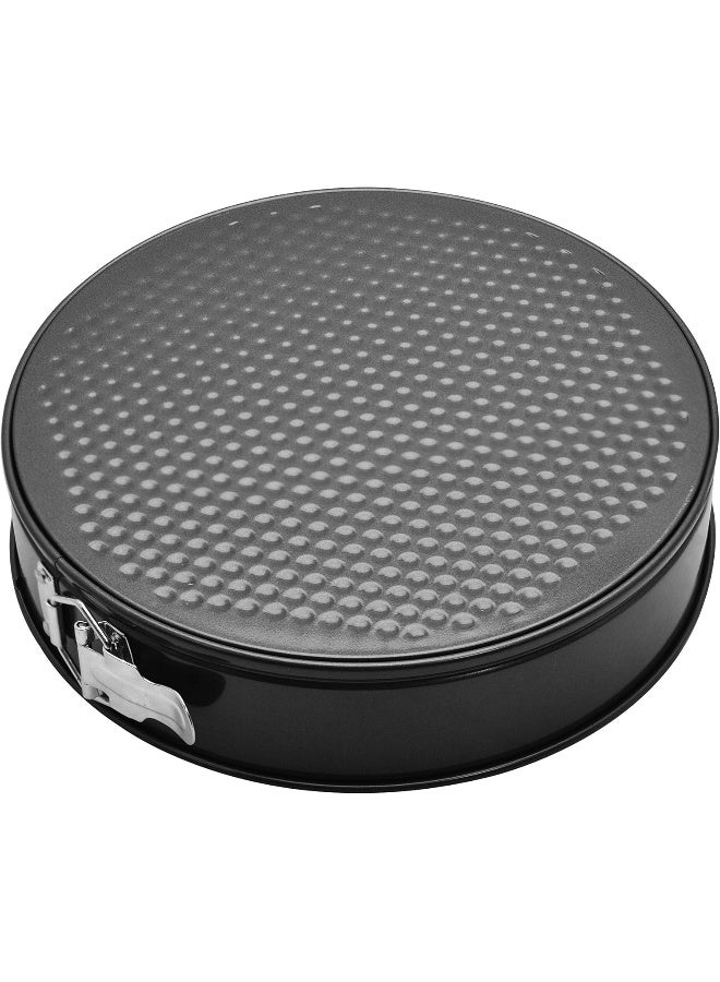 راج صينية خبز دائرية غير لاصقة مزودة بمشبك أسود 28سم - Image 4