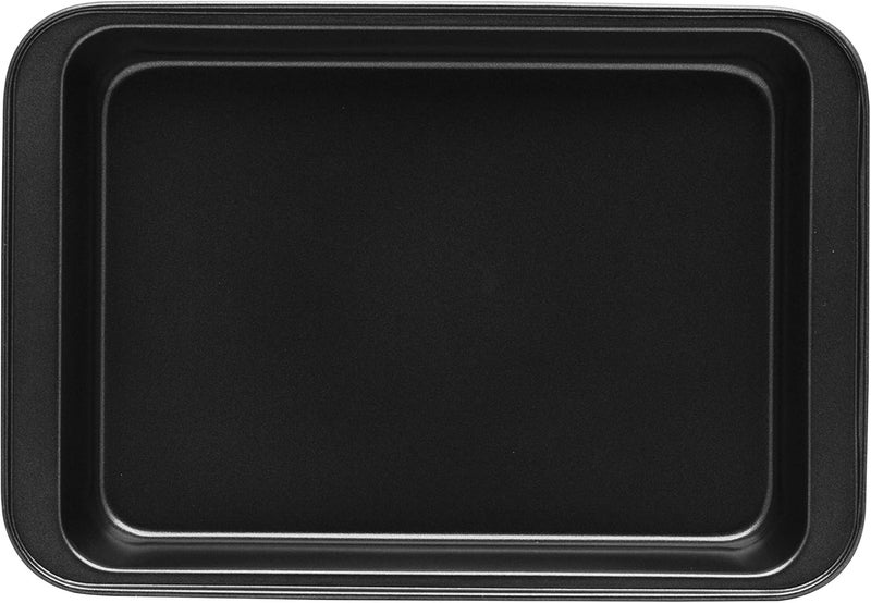 RAJ Nonstick Deep Baking Tray, Black, 32x22x4.5 cm Black 32cm - Image 4