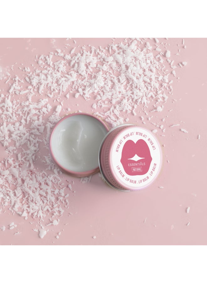 ESSENTIALS Coconut Lip Balm White - Image 2