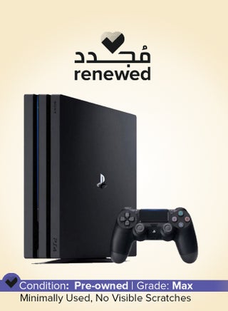 Sony Renewed PlayStation Pro 1TB Console Jet Black Best
