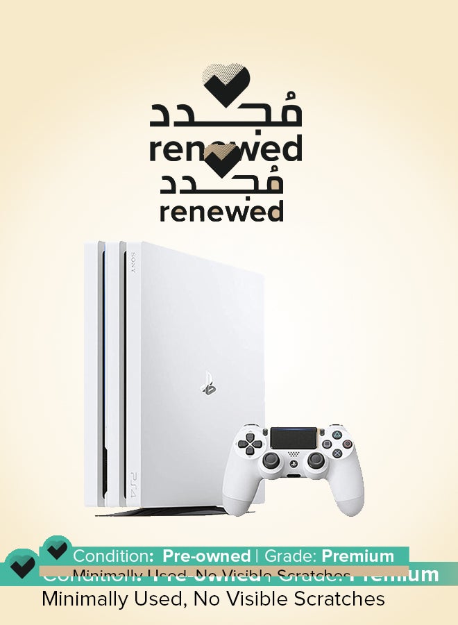 Sony - Renewed - PlayStation 4 Pro 1TB Console - White - Image 1