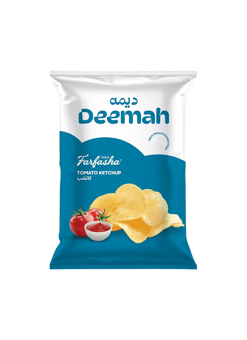 رقائق البطاطس بالكاتشاب 75جرام