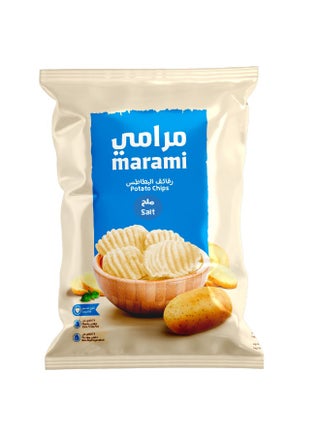 رقائق بطاطس بالملح