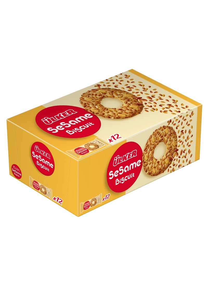 أولكر بسكويت سمسم 58جرام عبوة من 12 قطعة
