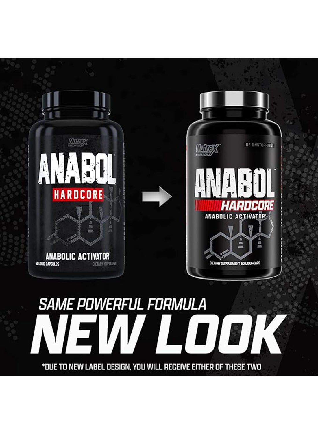 Nutrex Research Anabol Hardcore Anabolic Activator Capsules 60'S