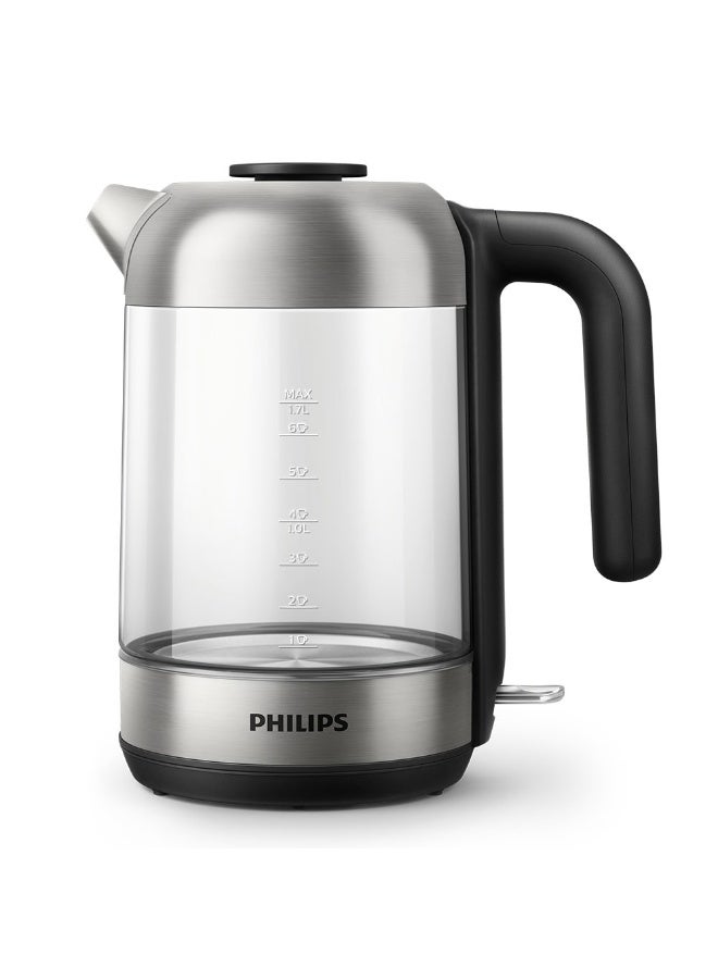 Philips Electric Kettle 1.7 L 2200 W HD9339/81, HD9339/80 Clear/Silver/Black - Image 2