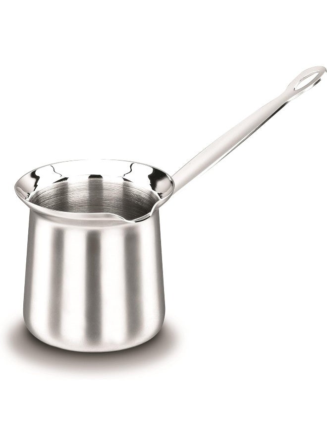 Korkmaz Classic Milk Pot Silver 1Liters  - Image 2