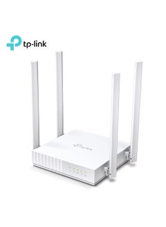 TP-LINK Archer C24 AC750 Dual Band Wireless Router, 4 External Antennas, 1 WAN+4 LAN Ports, Multi-Mode 3 in 1,  Parental Controls White  - Image 1