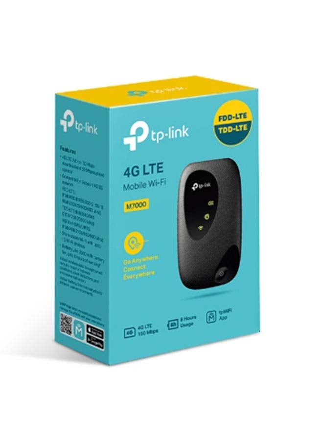 تي بي لينك راوتر متنقل مزود بخاصية واي فاي بتقنية 4G LTE أسود - Image 3