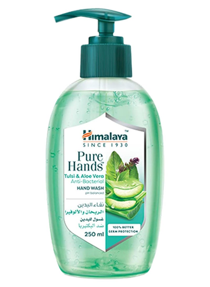 هيمالايا غسول لليدين مضاد للبكتيريا بالريحان والألوفيرا 250ملليلتر - Image 1