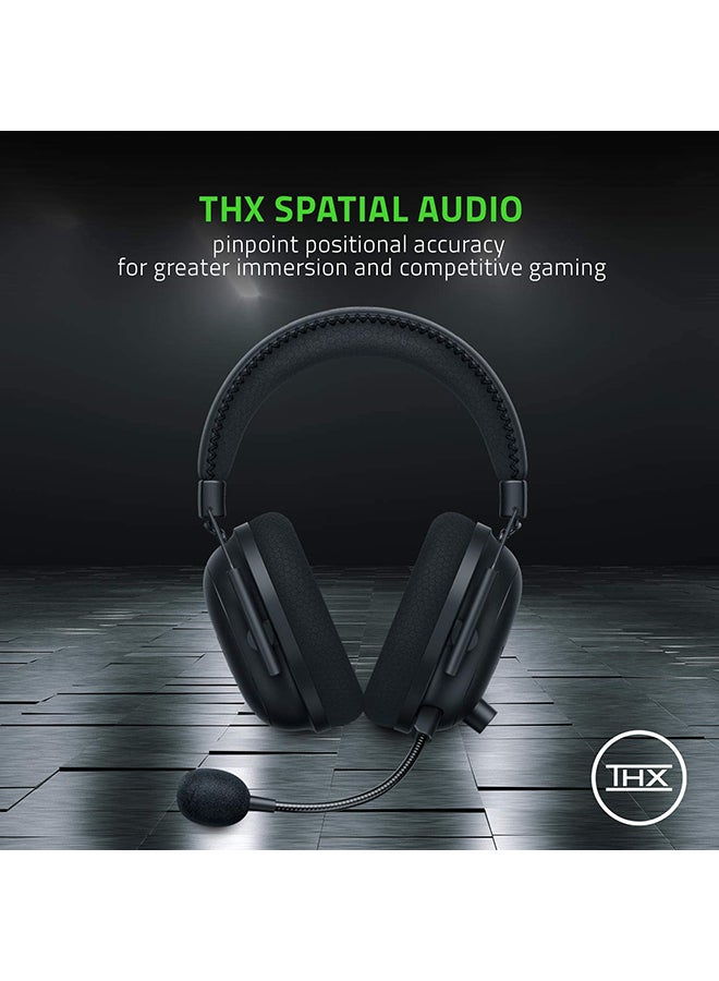 RAZER - Razer BlackShark V2 Pro Wireless Gaming Headset: THX 7.1 Spatial Surround Sound - 50mm Drivers - Detachable Mic - for PC, PS5, PS4, Switch, Black - Image 1