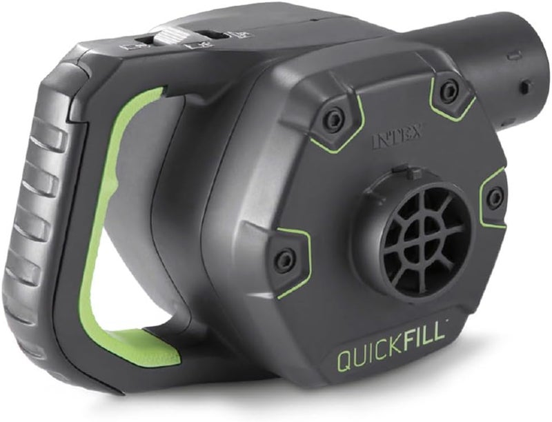 Intex 66642 Rechargeable Electric Pump Indoor and Outdoor Use, Black Grey 5.75x4.5x4.2inch - Image 2