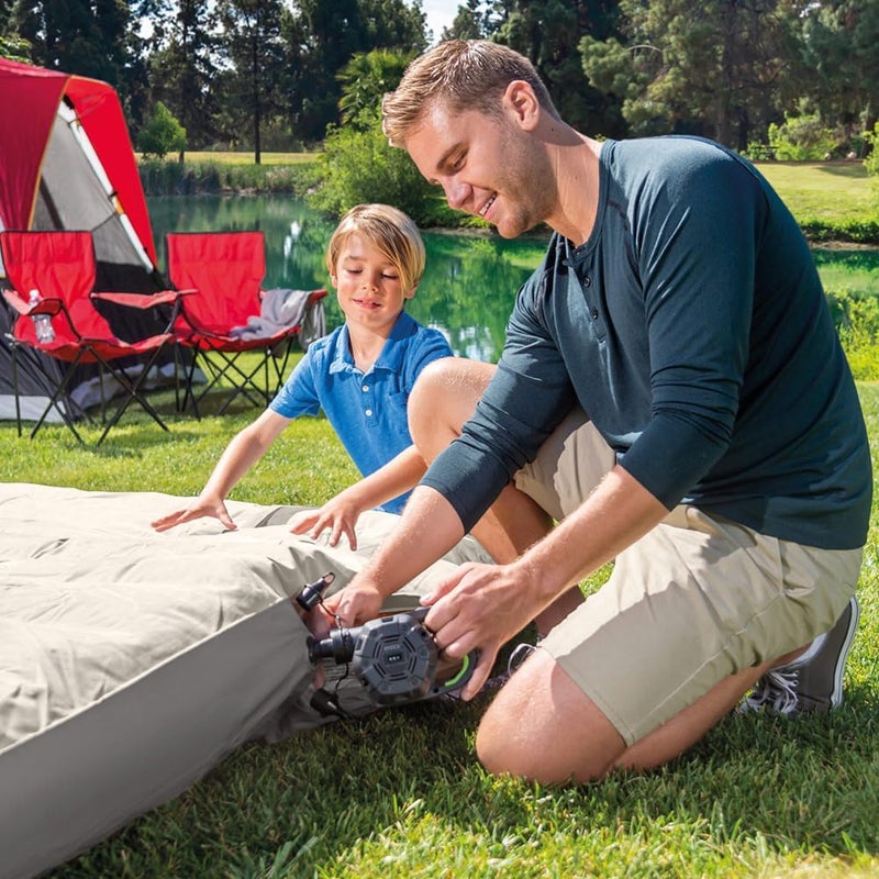 Intex 66642 Rechargeable Electric Pump Indoor and Outdoor Use, Black Grey 5.75x4.5x4.2inch - Image 4