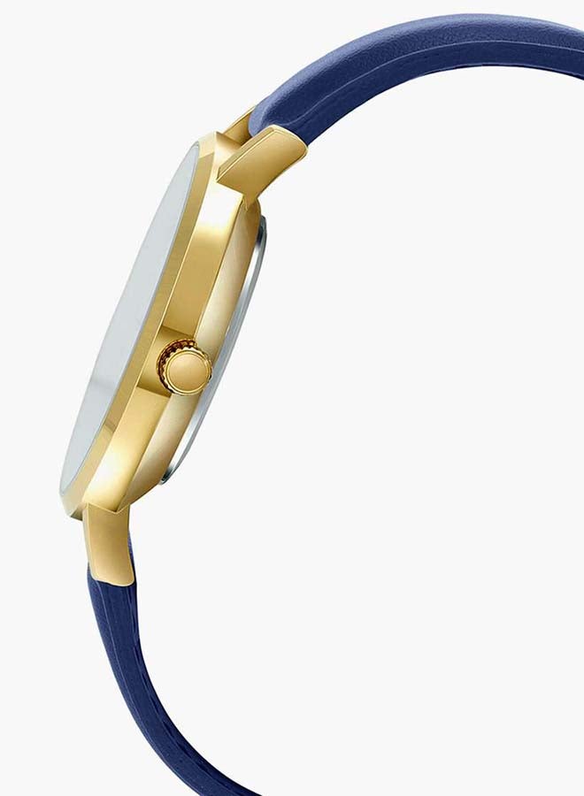 كاسيو ساعة يد كوارتز بعقارب وسوار من الجلد بلون كحلي طراز LTP-VT01GL-2BUDF للنساء - Image 4