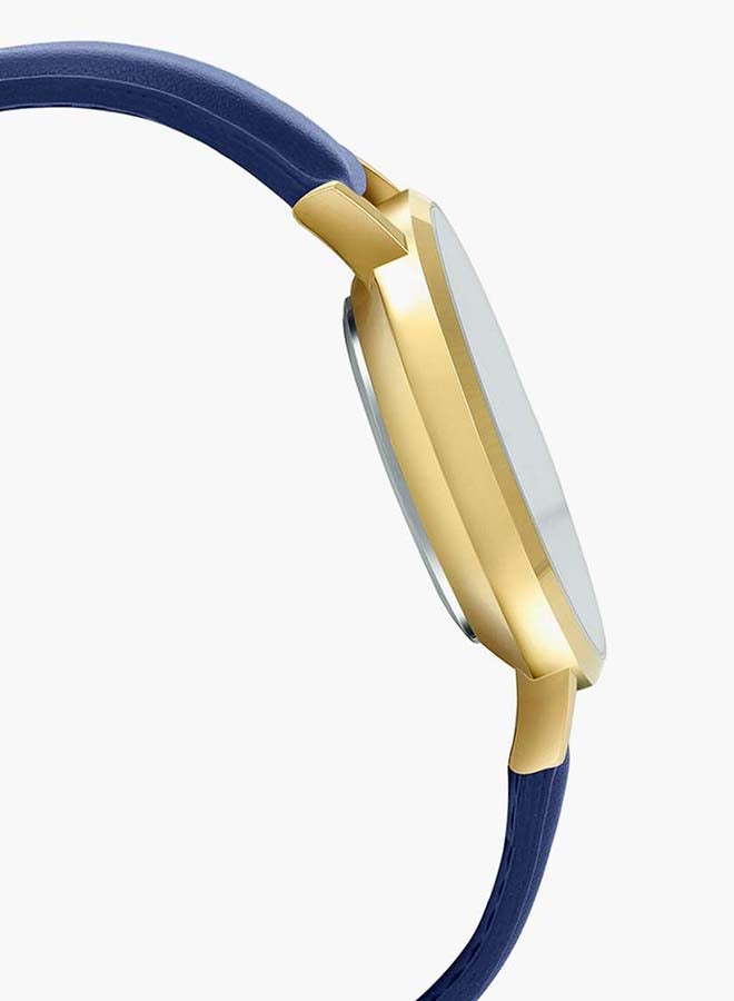 كاسيو ساعة يد كوارتز بعقارب وسوار من الجلد بلون كحلي طراز LTP-VT01GL-2BUDF للنساء - Image 3