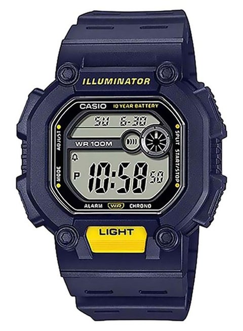 Illuminator Digital Watch W-737H-2AVDF - 46 mm - Navy