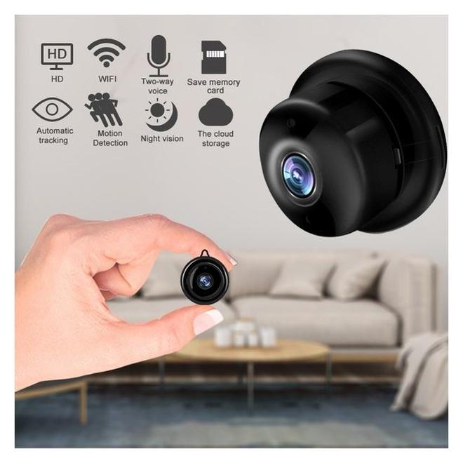 1080P Wireless Mini WiFi IR Night Vision Video Recorder Baby Monitor IP Camera - Image 1