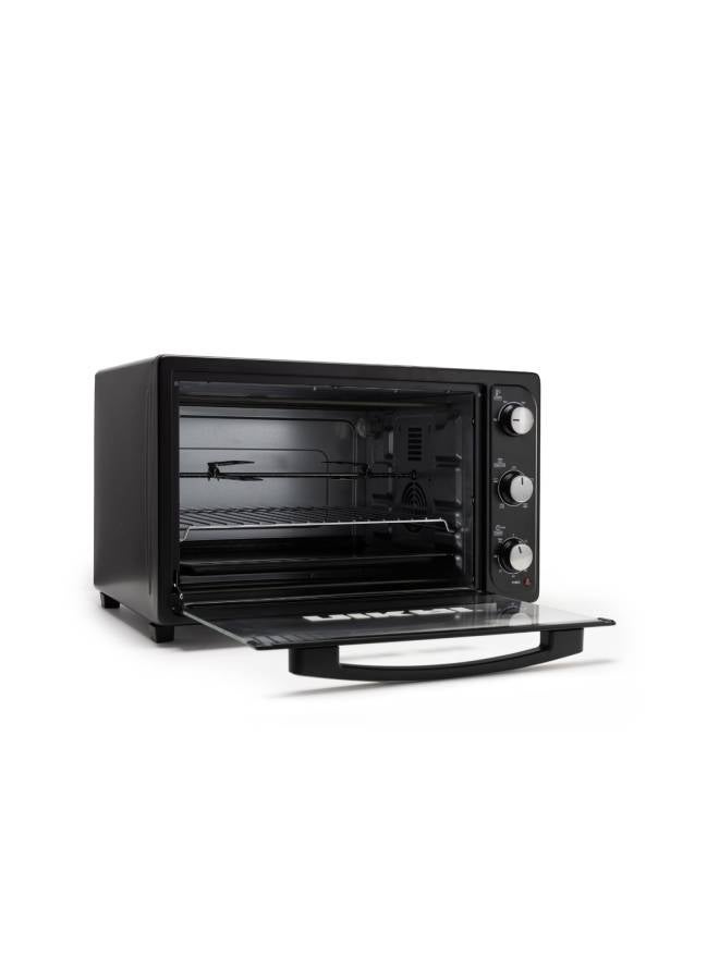 نيكاي - فرن كهربائي طراز Net50RCB 45 L 1800 W NET45RCB1 أسود/ شفاف/ فضي - Image 1