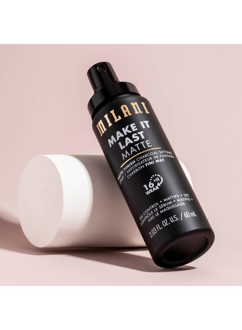 MILANI Make It Last Setting Spray Charcoal 05 Matte Finish - Image 4
