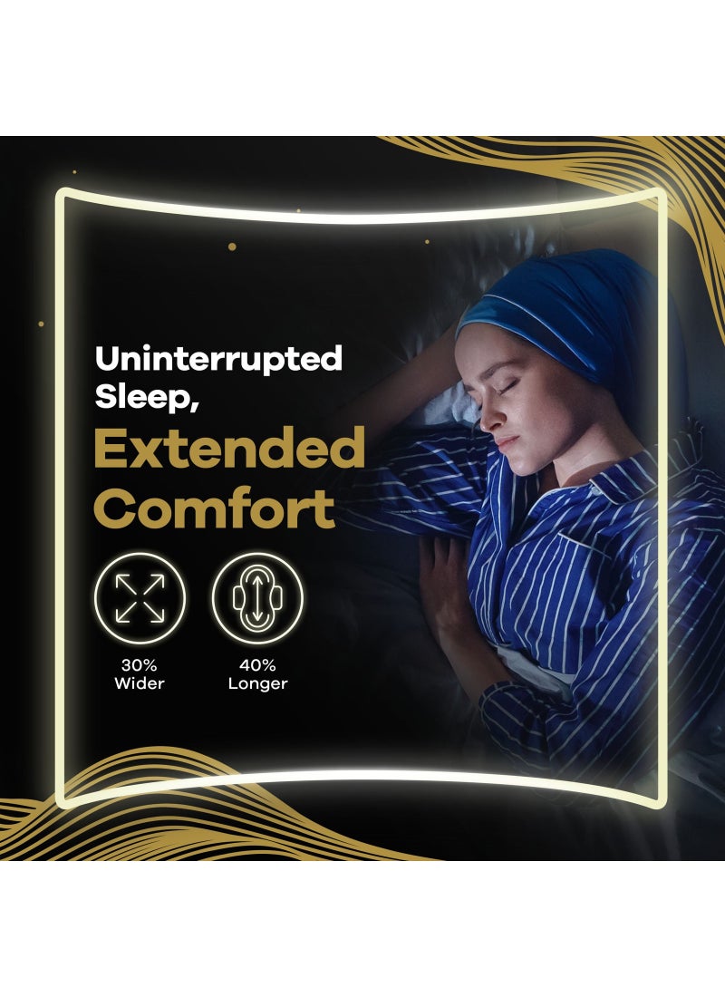 Always - Dreamzz Pad Cool And Dry Maxi Thick Night Long Sanitary Pads With Wings 7 Count 1mm - Image 1