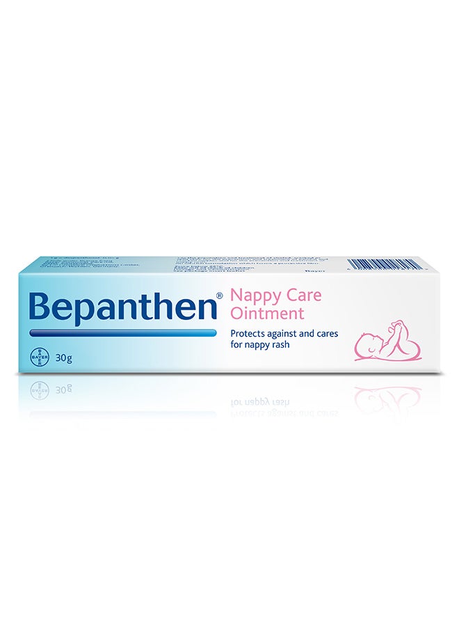 Bepanthen Nappy Care Ointment To Protect against and Care for Nappy Rash - 30g - Image 1