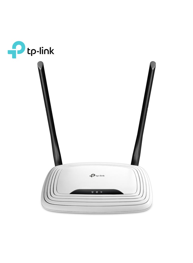 TP-LINK 300Mbps Wireless N Router White - Image 1