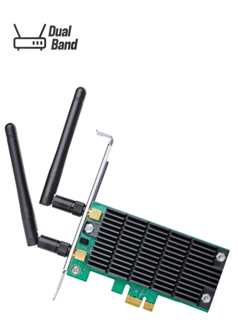 Archer T6E Wireless Dual Band PCI Express Adapter Black/Green - pnsku/N41584642A/45/_/1741094063/94e21d31-3249-4ab8-b7ce-dd318f1f06f6