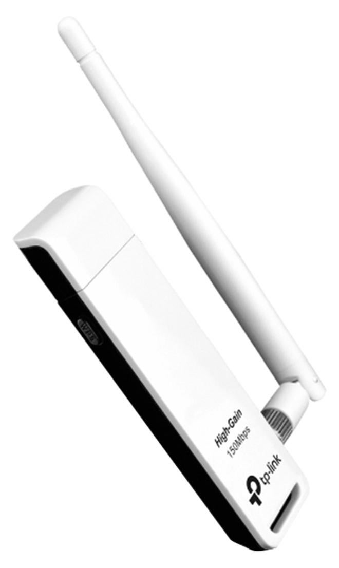 TP-LINK TL-WN722N IEEE 802.11n USB - Wi-Fi Adapter White/Black - Image 1