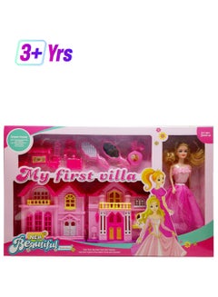 FAMILY CENTER 18-366-Pink My First Villa Set 3+ Years  - Image 1