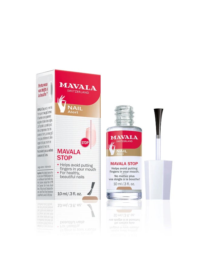 Mavala Stop Discourages Nail Biting White 10ml - Image 4