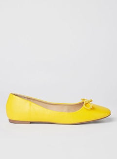 Stylish Comfortable Slip-On Flat Ballerina Yellow