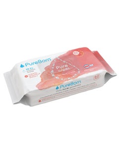 PureBorn Pure Grapefruit Wipes 60 Count  - Image 3
