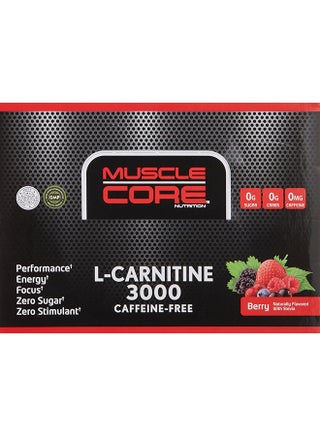 Muscle Core Nutrition L-Carnitine 3000Mg Berry, 60 ml - Pack Of 12 | Best  Price UAE
