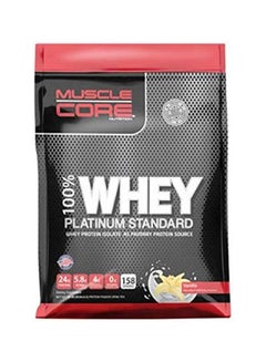 MUSCLE CORE 100% Whey Protein Powder 24 Grams Protein 5.8 Grams Bcaa 4 Grams Glutamine And Glutamic Acid 158 Servings 4535G  - Image 1