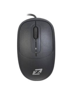 Zero ZR-160 Wired USB Optical Mouse Black  - Image 1