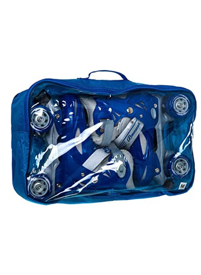 Kids Unisex Four Wheel Roller Skating Shoes M ( 35-38)cm M ( 35-38)cm - Image 5