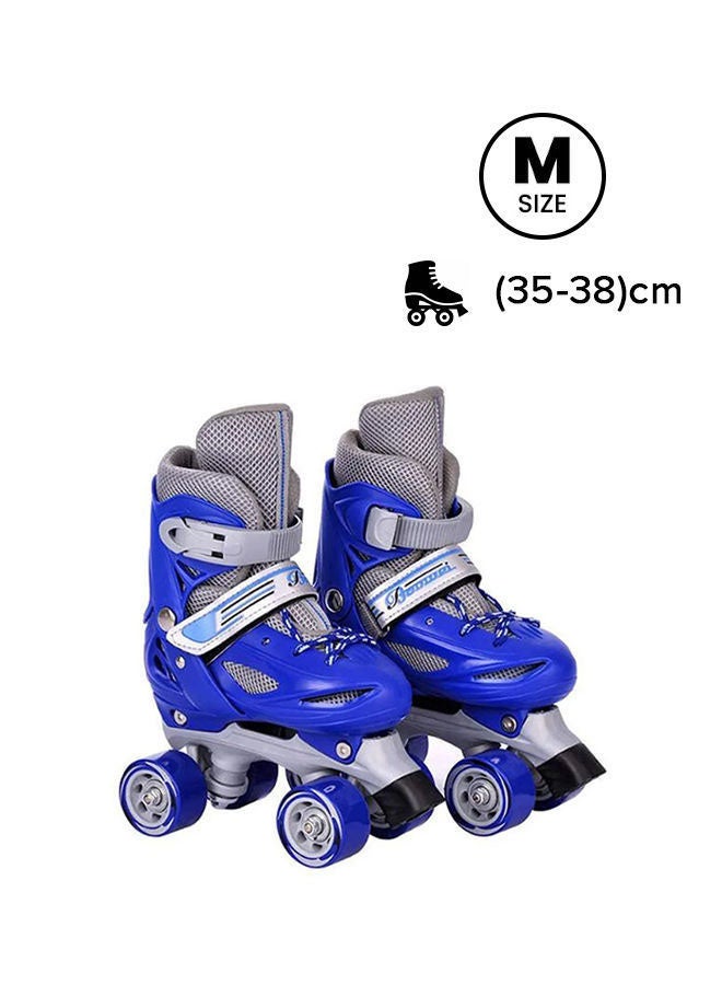 Kids Unisex Four Wheel Roller Skating Shoes M ( 35-38)cm M ( 35-38)cm - Image 1