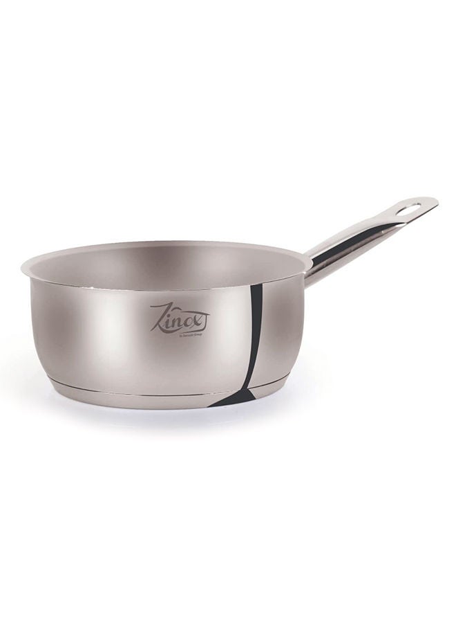 Zinox Classic Stainless Steel Cooking Casserole Without Lid Silver 14cm