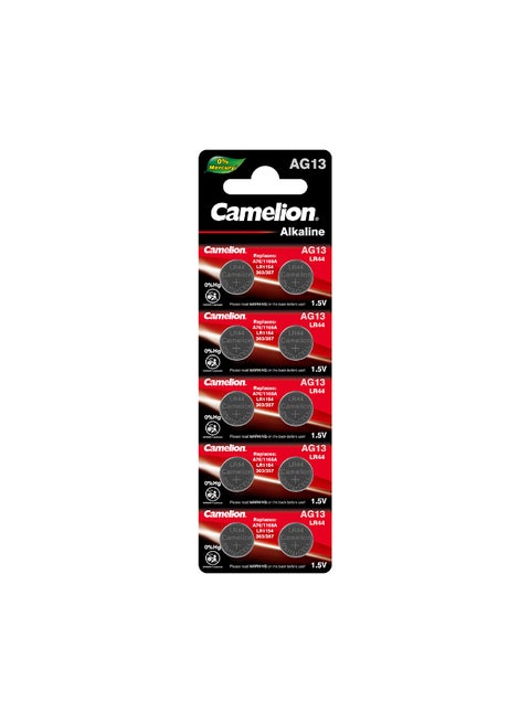 Battery CAMELION Alkaline AG13-BP10 Multicolour