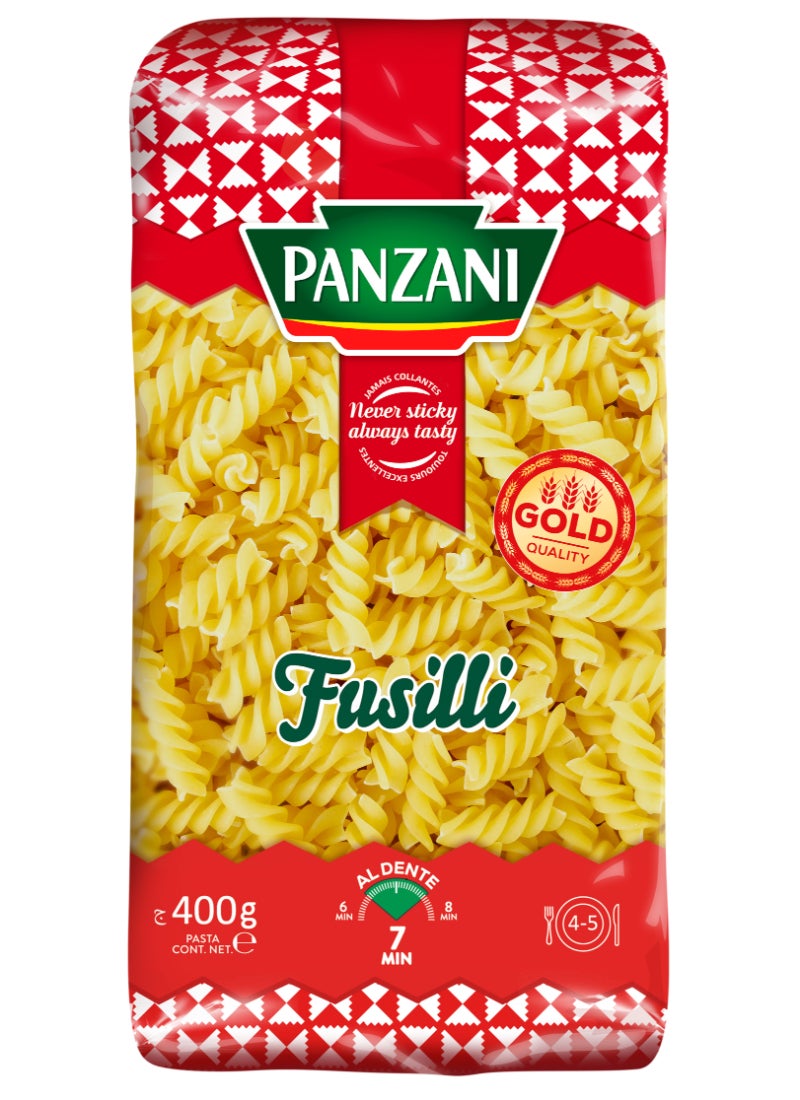 Panzani - Pasta Short Fusilli 400grams - Image 1