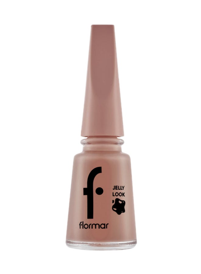 flormar Jelly Look Nail Enamel J131 Coffee With Milk - Image 1