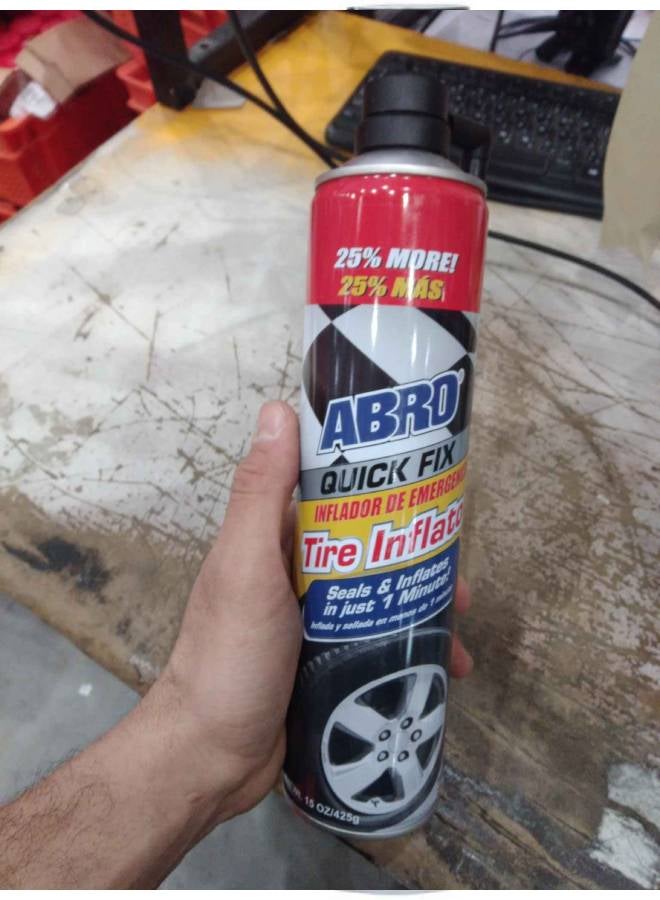Abro Quick Fix Tire Inflator And Seals  - Image 3