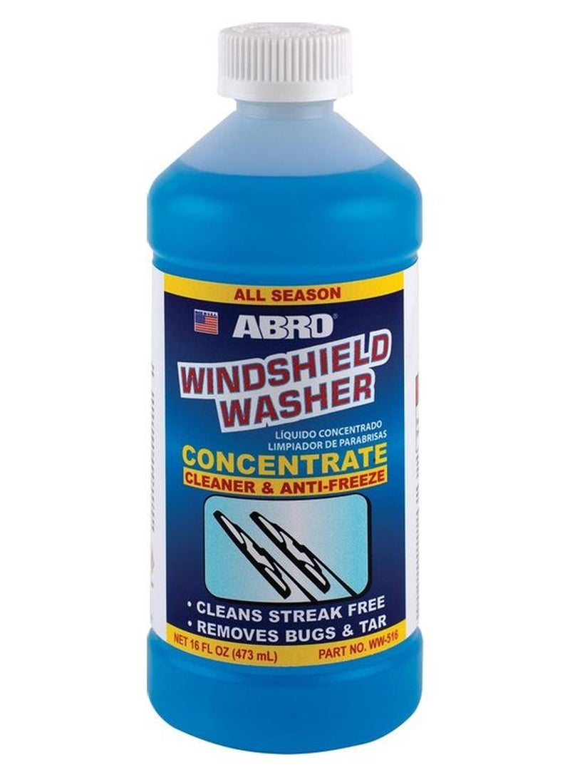 أبرو منظف للزجاج الأمامي ومضاد للتجمد