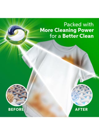 Original All-In-1 Pods, 15 Count Laundry Detergent Pods. Cleans Multicolour 286.5grams - view 4