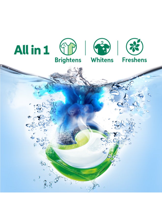 Ariel Floral Breeze All-In-1 Pods, 15 Count, Laundry Detergent Pods
Cleans, Lifts Stains And Brightens Multicolour 15 Tablets  - Image 3