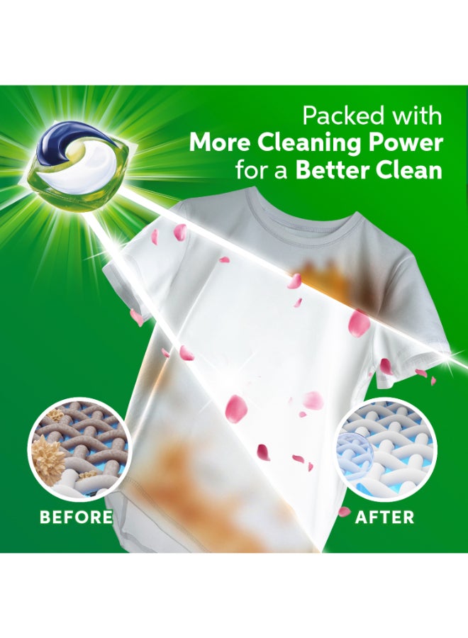 Ariel Floral Breeze All-In-1 Pods, 15 Count, Laundry Detergent Pods
Cleans, Lifts Stains And Brightens Multicolour 15 Tablets  - Image 4