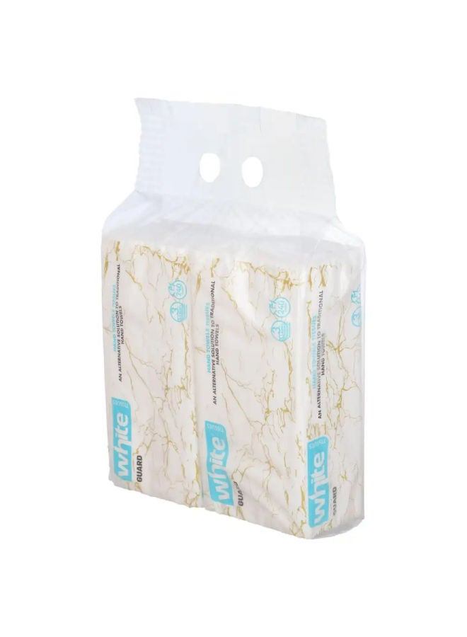 White Hand Paper Tissues - 240 Tissues - Pack of 2 White